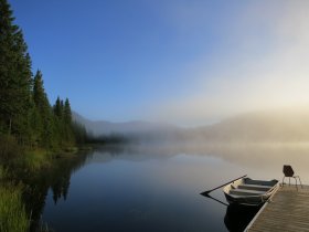 Miroir d'automne au petit matin