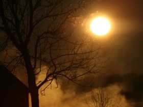 Chaud matin par moins 32